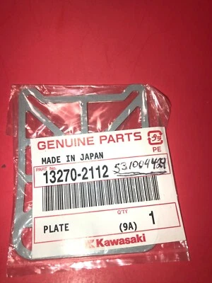 NOS OEM Kawasaki 13270-2112 Plate (Air Filter)  - Image 1 of 2