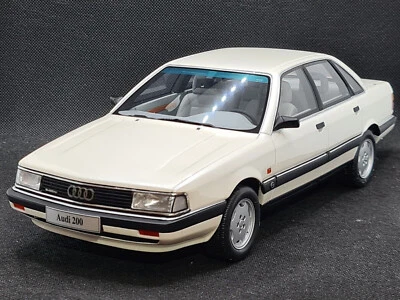 AUDI 200 QUATTRO 2.2 TURBO 20V PEARL WHITE 9019 1989 OTTOMOBILE OT408 1:18 - Photo 1/4