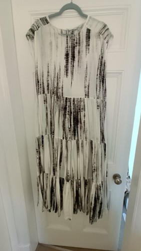 OFF WHITE Abito midi Next Off bianco tinta unita taglia 14