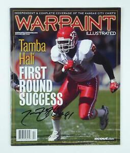 Tamba Hali Signed 2006 Warpaint Illustrated Magazine Kansas City Chiefs