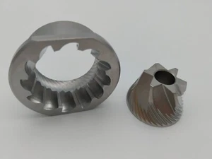 1x Set Mahlsteine Mahlkegel Mahlring V5.2 Saeco Magic Vienna Royal - Q24 - Bild 1 von 3