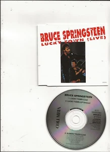 BRUCE SPRINGSTEEN LUCKY TOWN (LIVE) + 2 TRACKS CD SINGLE FROM AUSTRIA, MINT - Picture 1 of 2