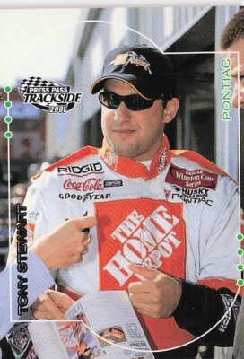 2001 Press Pass NASCAR Racing Trackside #15 Tony Stewart - Image 1 of 3