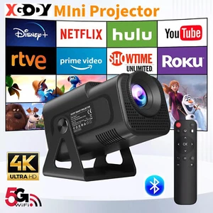 4K Smart Android Projektor UHD LED HDMI Heimkino Beamer 5G wifi Multimediaplayer - Bild 1 von 11