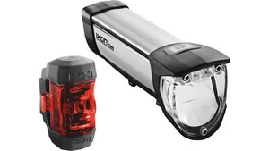 0.310.764/6 B & M LED Akku Leuchtenset Ixon Core vorne und hinten - Bild 1 von 1