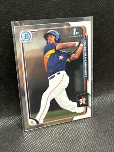 2015 BOWMAN CHROME PROPECTS TEOSCAR HERNANDEZ BCP30 1ST BOWMAN Dodgers - Picture 1 of 8