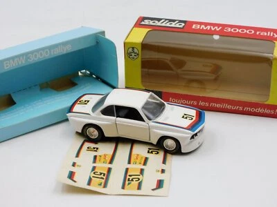 Solido BMW 3.0 Csi CLS Rallye  #25 Vintage die cast 1/43 France - Immagine 1 di 4