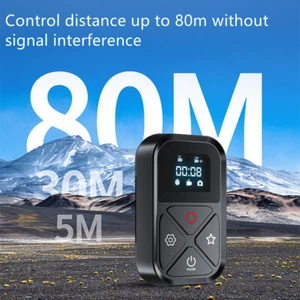 80M/260FT Range T10 Mobile Bluetooth Remote Controller For GoPro Hero 10 9 8 Max - Picture 1 of 20