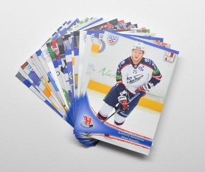 2013-14 KHL Sibir Novosibirsk Full 18-Card Base Set