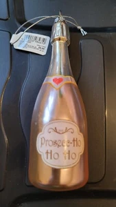 Pink Prosecc Ho Ho Ho Christmas Decoration, Hanging  - Picture 1 of 3
