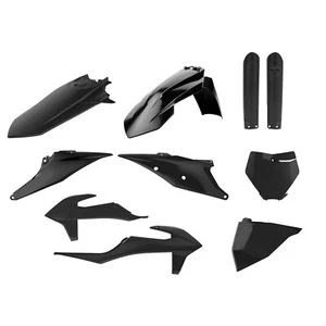 Polisport MX KTM Plastic Set SX 2019 hasta 2021 125 150 250 350 450 negro 91014 - Imagen 1 de 1