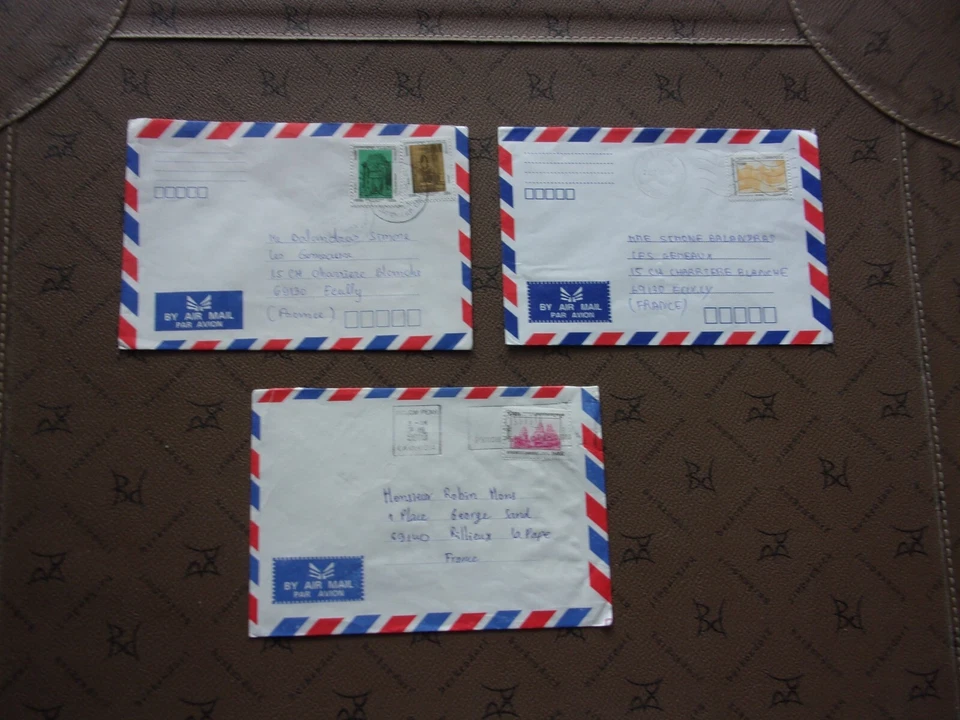 CAMBODGE - 3 enveloppes (B41) - Photo 1/1