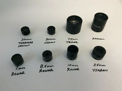 LENTES TRINAR RODENSTOCK RONAR YSARON 8,5 MM 10 MM 30 MM 35 MM Foto 1 de 4