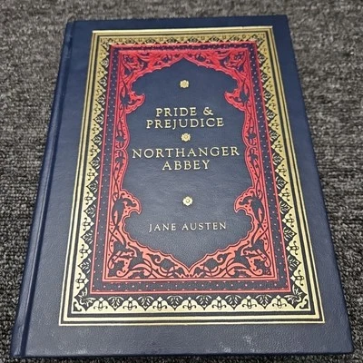 Pride and Prejudice Northanger Abbey by Jane Austen 2008 Faux Leather Borders - Image 1 of 4