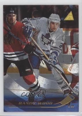 1995-96 Pinnacle Rink Collection Randy Wood #164 - Image 1 of 2
