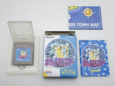 Pokemon Blue GameBoy JP GAME. 9000024049697 - Image 1 of 2