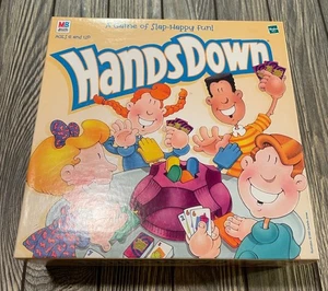 Hands Down Milton Bradley Game 1999 Complete Ages 6 And Up - Picture 1 of 12