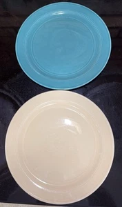 Vintage Vernon Kilns Vernonware Mid Century Dishes MCM Lot Set 10 Blue Yellow - Picture 1 of 9