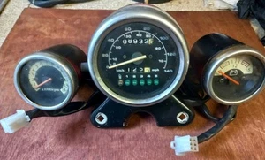 Vulcun Custom 125 Not Nevada Jinlun JL125 -11 JL250-5 Speedo Bracket& Gauges - Picture 1 of 9