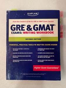 Kaplan GRE and GMAT Exams: Writing Workbook Paperback - Picture 1 of 3