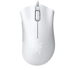 Razer DeathAdder Essential Gaming Mouse with 6400 DPI Optical Sensor - White - Afbeelding 1 van 8