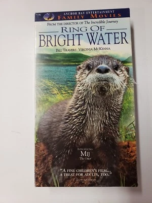 Ring of Bright Water VHS Tape Brand New Factory Sealed 106 Minutes Rated G - Imagem 1 de 4