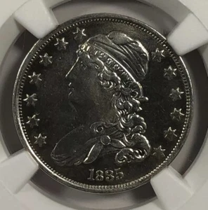 1835 Bust Quarter. .25. NGC AU Details. Looks Amazing. - Picture 1 of 5