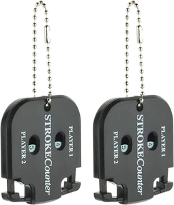 YZWDTGS Pack of 2 Mini Golf Score Shot Stroke Counter Clicker Keychain for - Picture 1 of 5