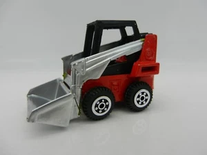 1:64 RED BLACK & SILVER *SKIDSTEER LOADER* Diecast  - Picture 1 of 3