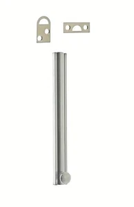 6 inch Satin Brush Chrome SURFACE BOLT Slide Bolt Latch SOLID BRASS SB6-626 26D - Picture 1 of 2