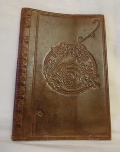 Two Printed Leather Bindings - Picture 1 of 14