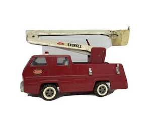 VINTAGE TONKA SNORKEL FIRE TRUCK TOY PRESSED STEEL 13200 - Picture 1 of 8