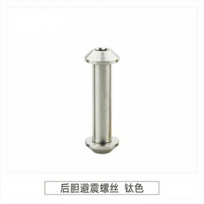 Juego de pernos amortiguadores traseros de titanio sujetadores tuercas para JP8 / JXP / FA073 Foto 1 de 4