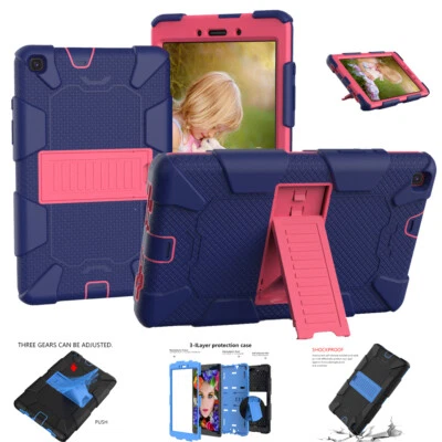 Ударопрочный чехол-стойка для планшета Samsung Galaxy Tab A7 Lite 8,7 дюйма 2021 США - Изображение 1 из 4