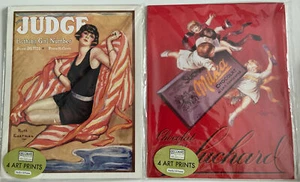 Juego de 8 CARTELES FRANCESES RAROS MUY BONITOS IMPRESIONES ARTÍSTICAS Se adapta al marco de 8""x10"", Nuevo 2 paquetes - Imagen 1 de 8