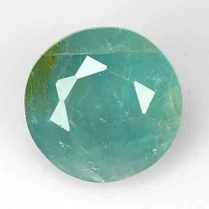 1.15 Ct & 6.5 mm _ BLUE GREEN NATURAL GRANDIDIERITE ROUND 2Pc's LOOSE GEMSTONES - Imagen 1 de 11