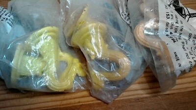 Винтажный потолочный светильник крючки комплект из 6 желтый Swag растение крючки Японии - Изображение 1 из 4