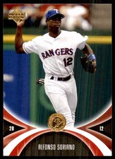 2005 Upper Deck Mini Jersey Collection Alfonso Soriano #65