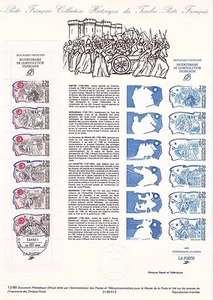 Document Philatélique 1er Jour : 13- 1989 - La Révolution Française Carnet - Picture 1 of 1