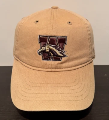 Western Michigan Broncos Zephyr Strapback Adjustable Hat Beige Cotton - Image 1 of 4