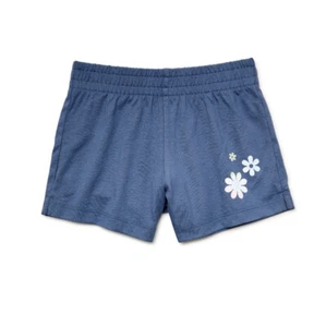 Wonder Nation Girls Insignia Blue Flower Shorts Size XL (14-16) - NEW - Picture 1 of 10
