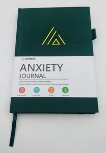 NEW Kumeer Anxiety Journal Cognitive Behavioral Therapy Research Backed - Imagen 1 de 2