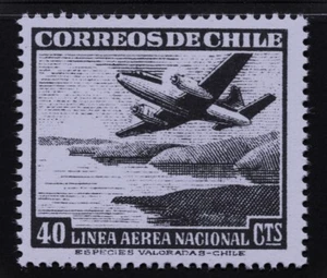 CHILE    SCOTT# C156   MNH    PLANE TOPICAL (PLANE) - Picture 1 of 1