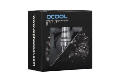 Alphacool Eiszapfen Schnellverschluss Stecker G1/4 IG - Chrome