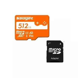 Micro SD Memory Card 64GB 128GB 256GB 512GB High Speed Class 10 Storage+Adapter - Zdjęcie 1 z 14