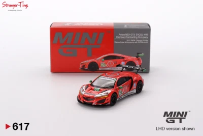 Mini GT 1/64 ACURA NSX GT3 EVO22 NO.93 WTR RACERS EDGE MOTORSPORTS IMSA 2023 - Image 1 of 4