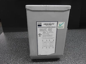 HEVI-DUTY HS1F500B TRANSFORMER 240/480-120/240 1PH .500KVA - Picture 1 of 5