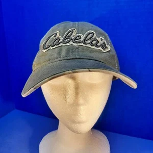 CABELA'S Hat Green and Camo Ball Cap Hunter Trucker Strapback - Picture 1 of 8