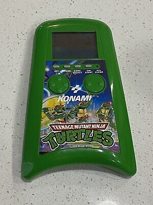 1989 KONAMI TMNT Teenage Mutant Ninja Turtles Electronic Handheld *NOT WORKING*