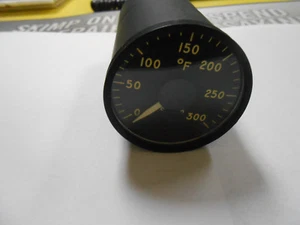 162B6 INDICADOR AVIÓN LEWIS 0-300 TEMPERATURA NUEVO STOCK ANTIGUO - Imagen 1 de 5